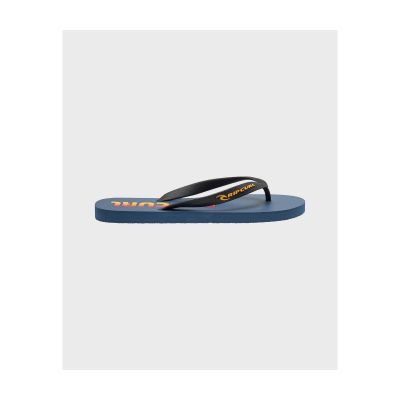 4. RIP CURL Icons Of Surf Bloom Offene Zehenpartie Marineblaue Herren-Flip-Flops