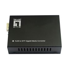 LevelOne GB-Konverter RJ45->SFP 1 Gbit/s PoE PSE 60 W