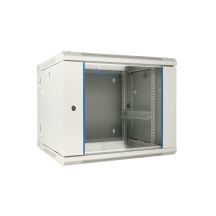 Extralink Rack-Schrank 9U 600x600 AZH Grau Wandmontage, zweiteilig