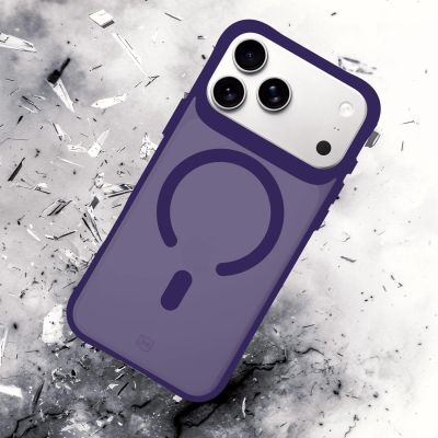 25. 3mk Smoke MagCase für iPhone 17 Pro - Lila-Transparent