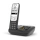 4. Gigaset A690A Analog/DECT-Telefon Schwarz