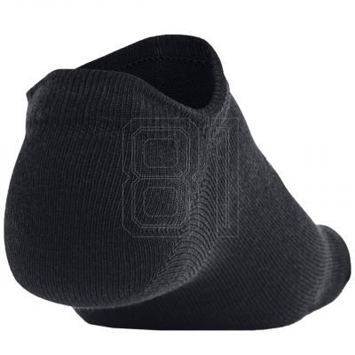 2. Under Armor Essential 6 Pack No Show socks 1382611 001