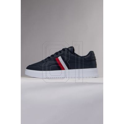 2. Tommy Hilfiger Supercup Leather Stripes M Schuhe FM0FM04824 DW5