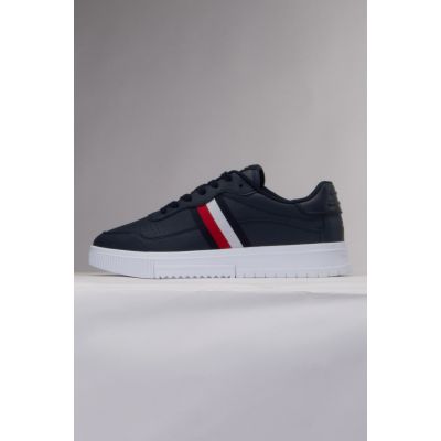 2. Tommy Hilfiger Supercup Leather Stripes M Schuhe FM0FM04824 DW5