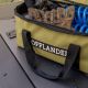 6. OFFLANDER Geschlossener Koffer mit transparentem Deckel, PVC, 14 l
