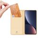 2. Dux Ducis Skin Pro Hülle Xiaomi 13 Flip Card Wallet Gold Ständer