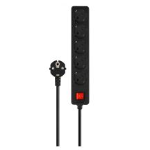 SAVIO SCHUKO STECKDOSENLEISTE 5 STECKDOSEN, 5 METER LZ-15