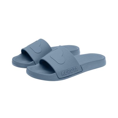 6. Kubota Basic Plain Cloud Blue Pool Flip-Flops K25SS-101-002-14-1