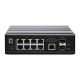 2. LevelOne Industrieller Gb/L2 Managed PoE Switch 10-Port 360W 1Gbps