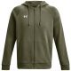 Herren-Sweatjacke Under Armour Rival Fleece FZ Hoodie Khaki 1379767 390