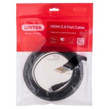 UNITEK HDMI 2.0 Kabel 4K60Hz, Flach, 5 m, C11063BK-5M