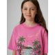 3. Mädchen-Baumwoll-T-Shirt 4F 4FJRSS26TTSHF3981-54S