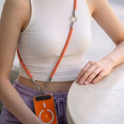 12. Tech-Protect C10S Seil-Handy-Lanyard – Orange
