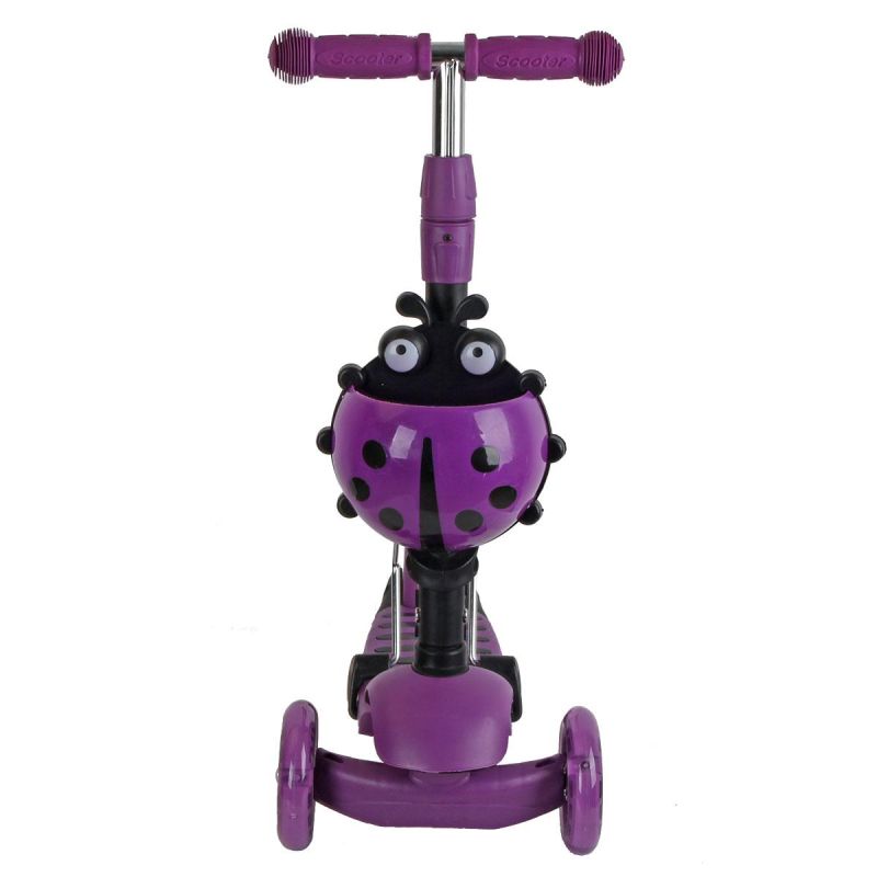 11. BALANCE SCOOTER 3IN1 ENERO BIEDRONKA LILA