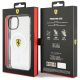 8. Ferrari FEHMP14SURKT iPhone 14 6,1" klar/transparente Hardcase Outline Magsafe