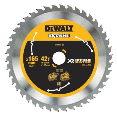 DeWALT DT99561-QZ Kreissägeblatt 16,5 cm 1 Stück.