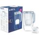 8. Brita Glasfilterkanne + 2 MaxtraPro PP-Kartuschen (blau; 2,5 l)