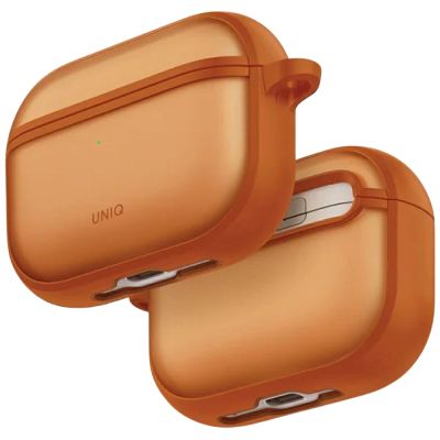 4. Uniq Veren Hülle für AirPods Pro 3 – Orange
