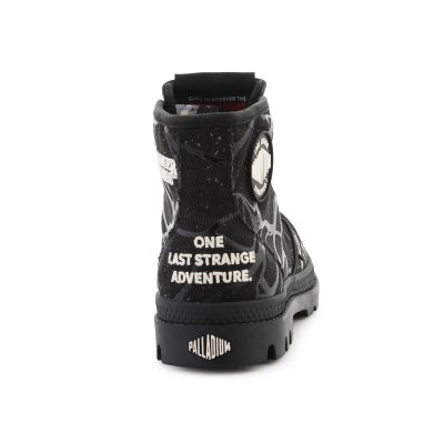 5. Palladium Stranger Things Pampa Hi Tunnels 94626-008-M Schwarz