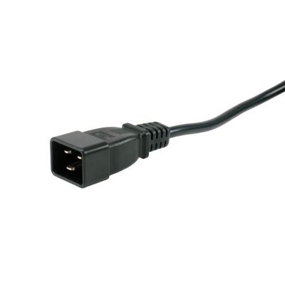 6. Equip 333319 PDU Stromverteilungseinheit 6 x Netzwerkdosen 1U Schwarz