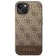 3. Guess 4G Stripe Collection Case für iPhone 14 Plus / 15 Plus 6,7" - Braun