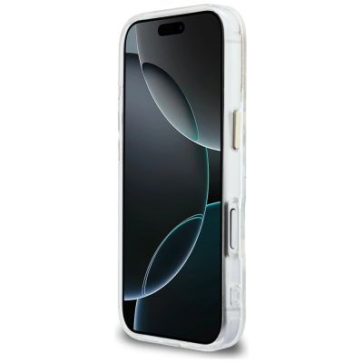 5. Karl Lagerfeld IML K Head Logo MagSafe Hülle für iPhone 17 Pro Max – Transparent