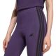 5. Damen adidas Essentials 3-Streifen Baumwoll-Leggings Lila JY3176