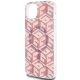 6. Guess IML GCube MagSafe Hülle für iPhone 15 Plus / 14 Plus – Rosa