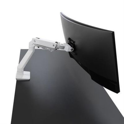 3. Ergotron HX Schreibtisch-Monitorarm Weiß - Schreibtischhalterung für Monitor