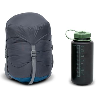 3. Robens Serac 600 Halbrechteckiger Schlafsack für Erwachsene, Nylon, Polyester, Blau