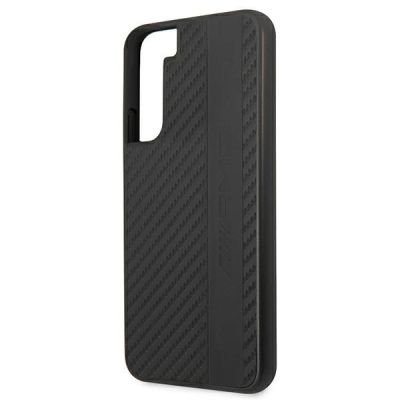 6. AMG Carbon Stripe&Embossed Case für Samsung Galaxy S22+ - Schwarz