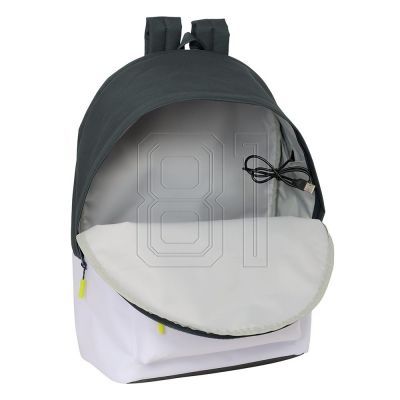 5. Real Madrid Sportrucksack mit USB- und Laptopfach Doppelrucksack 612554820