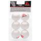 2. Meteor 15028 6-Ball-Ping-Pong-Ball-Set