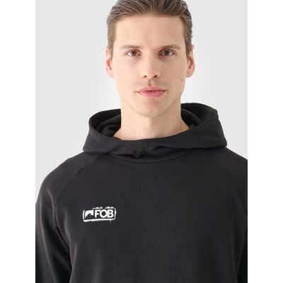 3. Herren-Sweatshirt mit Kapuze, offen, 4F 4FRAW24TSWSM2072-20S