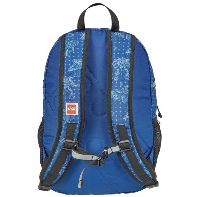 3. LEGO City Erweiterter Rucksack 20222-2505 Blau Einheitsgröße
