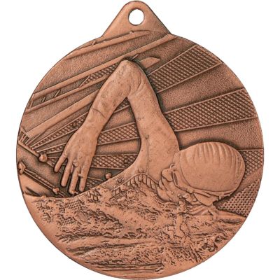9. Bronzemedaille im Schwimmen