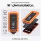 8. Panzerglas Tech-Protect Quick Set Spy+ 2-Pack mit Blickschutz für Samsung Galaxy S26 FE