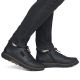 12. Herren-Lederstiefeletten, warm und bequem, schwarz, Rieker B3356-00