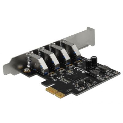 3. DELOCK PCI-E-KARTE -> USB 3.0 4-PORT 90304