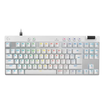 Logitech G PRO X TKL Rapid White Tastatur