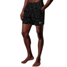 Nike Breaker Tossed Swoos 5" Volley-Badeshorts schwarz NESSG572 001