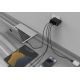 GEMBIRD SCHNELLES 4-PORT-GAN-NETZLADEGERÄT (PD) USB (3X USB-A + 1X USB TYP-C) 100 W, SCHWARZ