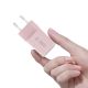 5. Tech-Protect NCM33W 2-Port PD33W/QC3.0 Wandladegerät - rosa