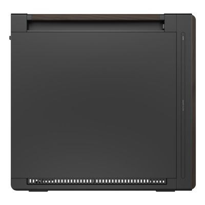 30. ASUS ProArt PA602 Wood Edition Modern Black – Midi-Tower mit Metallfront, Schwarz, Holz