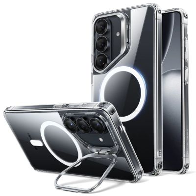 ESR Classic Hybrid Kickstand MagSafe Hülle für Samsung Galaxy S26 - Transparent