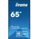 3. IIYAMA-Monitor 164,0 cm (65") LH6541UHS-B1AG 16:9 3xHDMI+USB IPS