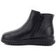 7. Bequeme Damen-Ankle-Boots mit Keilabsatz, schwarz, Potocki PT16398