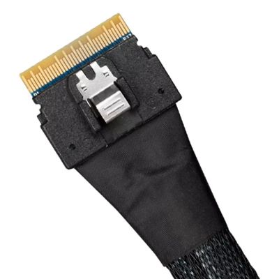 2. Internes SAS-Kabel ICY Dock MB206L-B – 8i Slim SAS (SFF-8654) (M) auf 4i OCuLink (SFF-8611) – 50 cm – für ToughArmor MB699VP-B V2, MB699VP-B V3, MB720MK-B V2, MB852M2PO-B