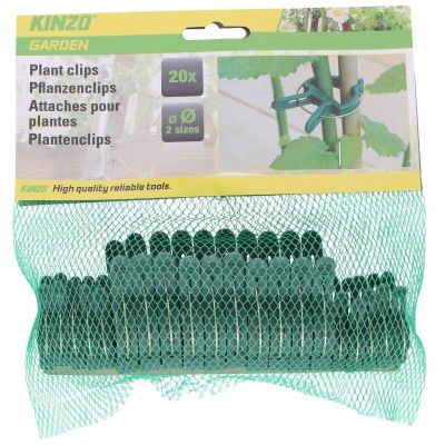 17. KINZO Pflanzenclips, 20 Stück