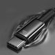 13. Baseus Wolfram Gold USB-A auf USB-C Kabel 480Mb/s 100W 1m Schwarz (CAWJ000001)